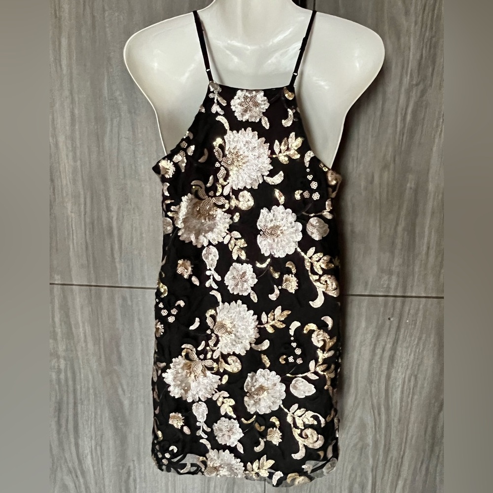 Altar'd State Sequin floral Dress - Picture 6 of 10